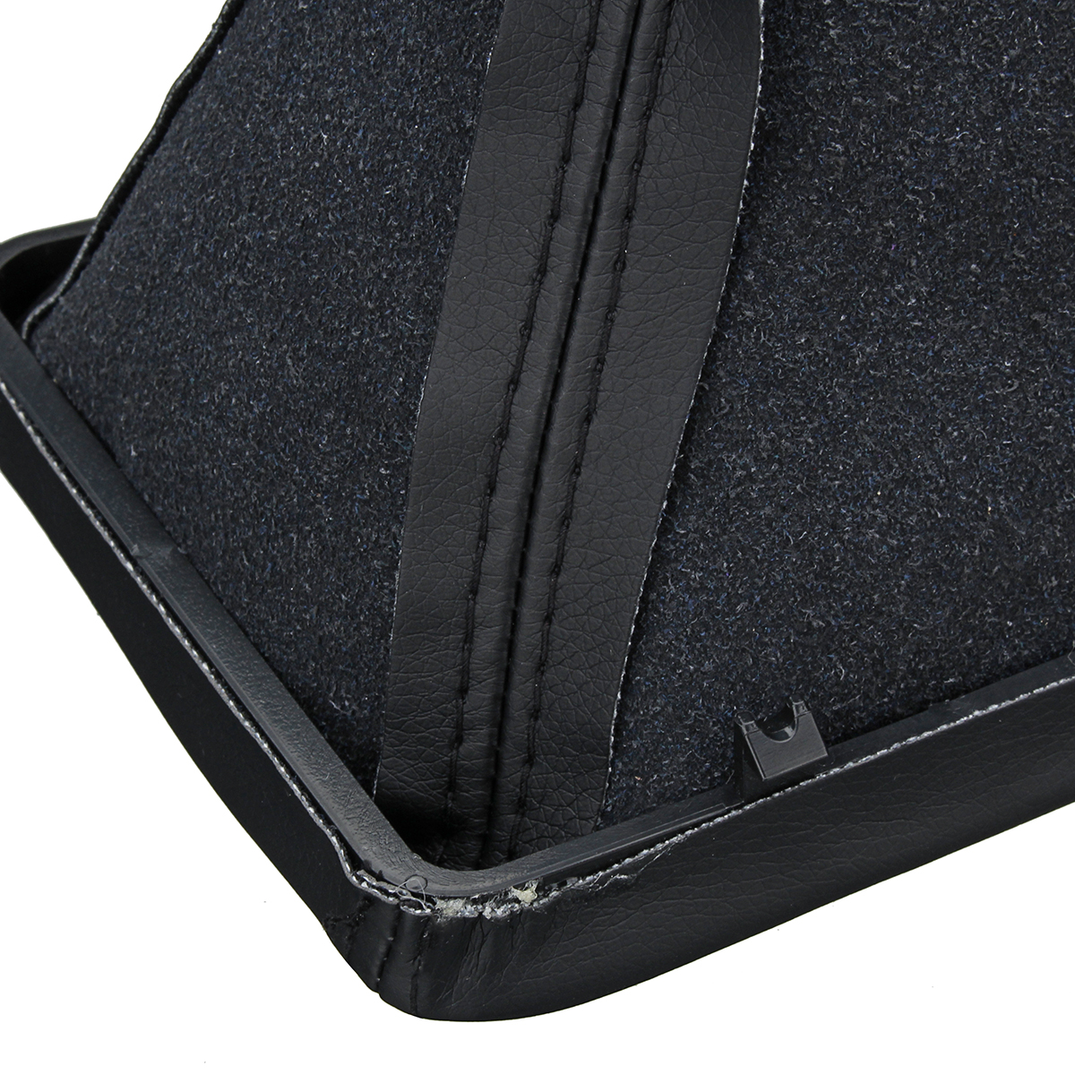 PU-Leather-Gear-Stick-Shift-Knob-Cover-Gaiter-Boot-Sleeve-Black-For-BMW-3-Series-E46-1602206