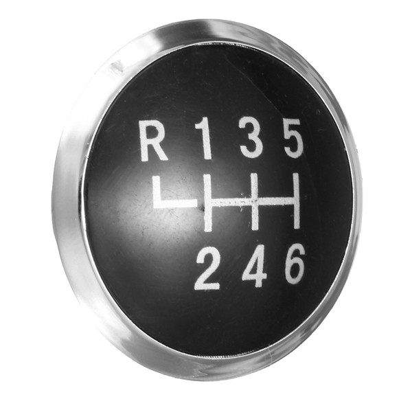 Replacement-6-Speed-Gear-Knob-Badge-Emblem-Cap-For-VW-T5-Transporter-2003-2010-1008990