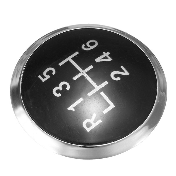Replacement-6-Speed-Gear-Knob-Badge-Emblem-Cap-For-VW-T5-Transporter-2003-2010-1008990