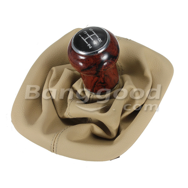 Speed-Gear-Wooden-Shift-Knob-Gaitor-Boot-for-98-04-VW-Passat-B5-B55-68196