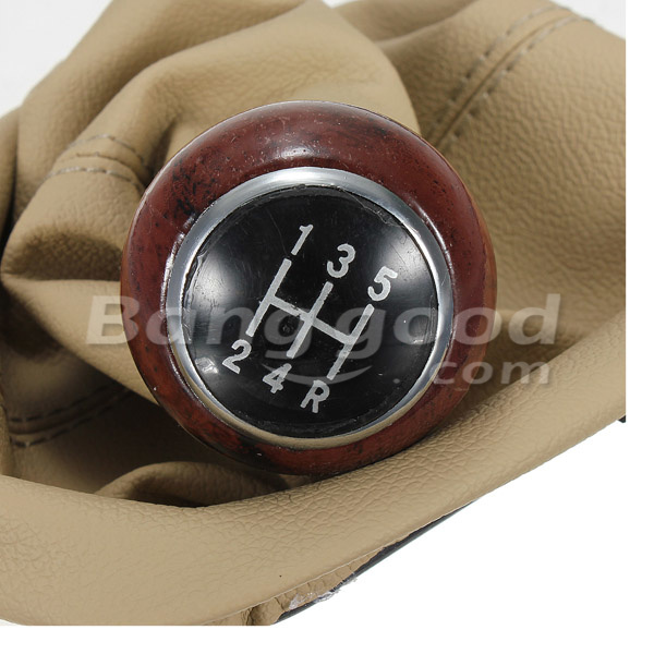 Speed-Gear-Wooden-Shift-Knob-Gaitor-Boot-for-98-04-VW-Passat-B5-B55-68196