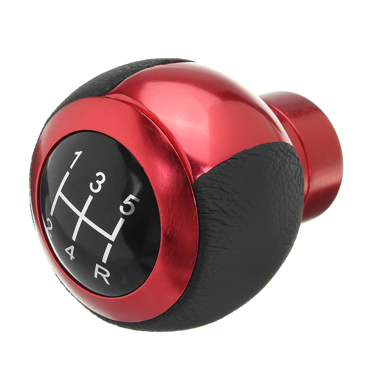 Universal--5-6-Speed-Manual-Car-Gear-Shift-Knob-Shifter-Lever-Aluminum-Handle-Ball-with-3-Adapter-1334067
