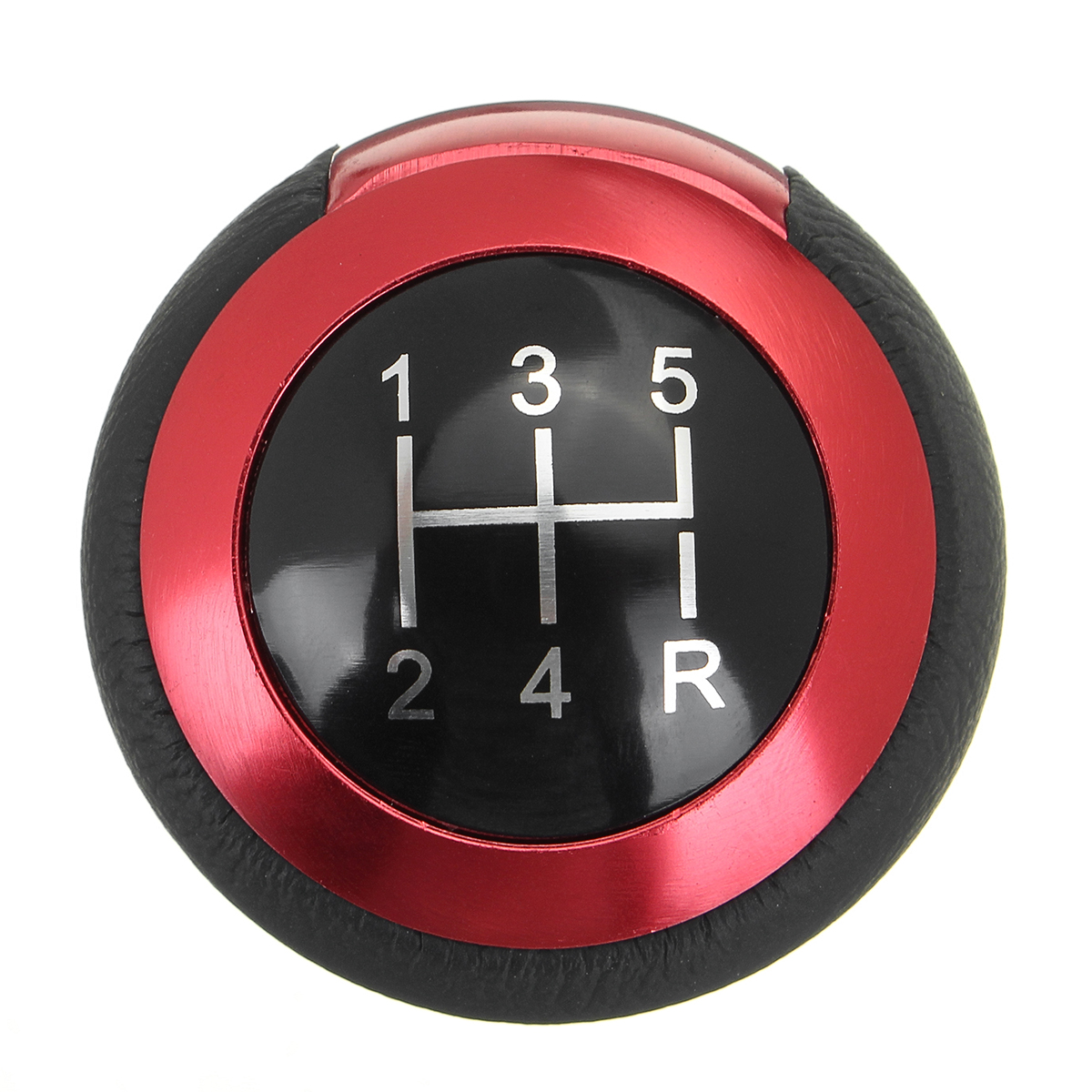 Universal--5-6-Speed-Manual-Car-Gear-Shift-Knob-Shifter-Lever-Aluminum-Handle-Ball-with-3-Adapter-1334067