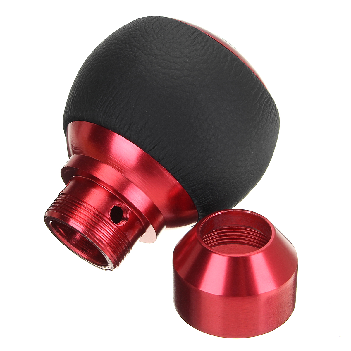 Universal--5-6-Speed-Manual-Car-Gear-Shift-Knob-Shifter-Lever-Aluminum-Handle-Ball-with-3-Adapter-1334067