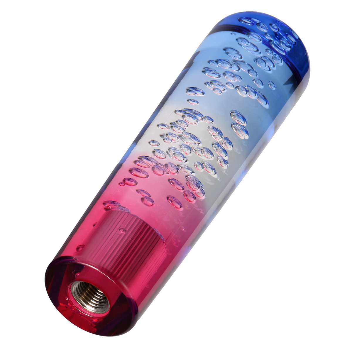 Universal-15cm-Bubble-Styling-Manual-Shift-Gear-Knob-Colorful-Red-White-Blue-1166077
