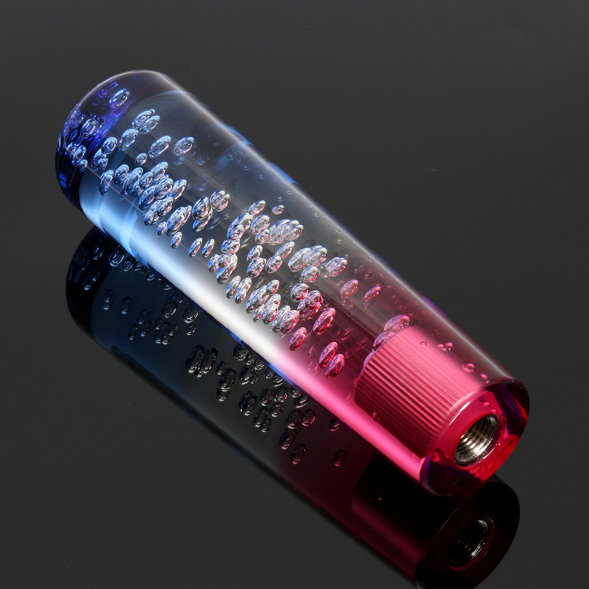 Universal-15cm-Bubble-Styling-Manual-Shift-Gear-Knob-Colorful-Red-White-Blue-1166077