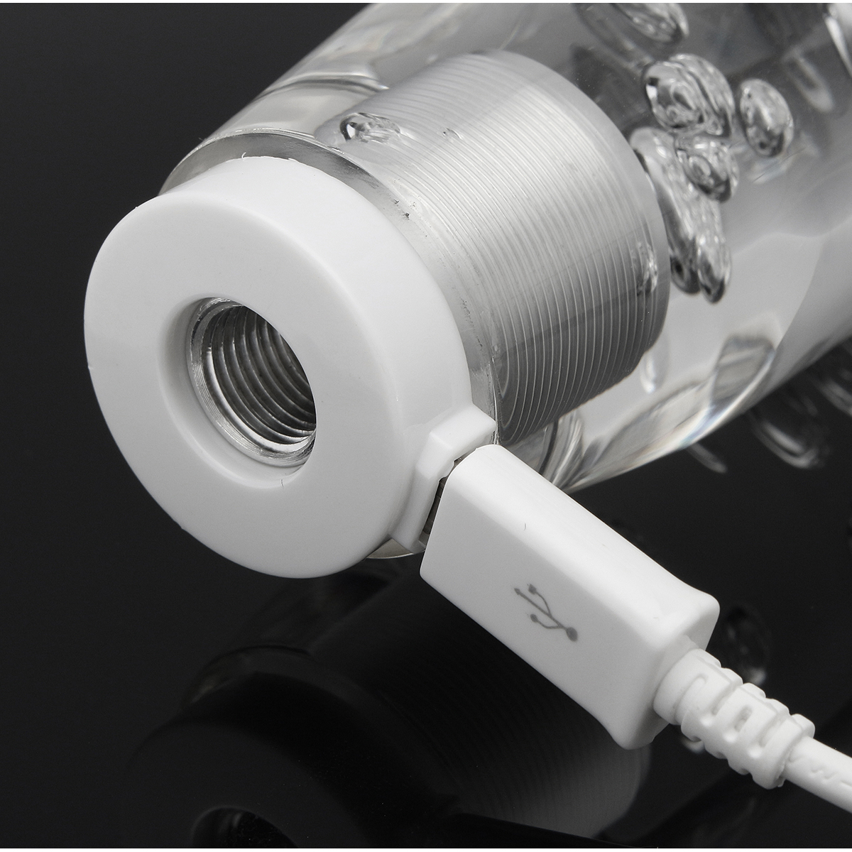 Universal-250mm-12V-Gear-Shift-Knob-Crystal-Bubble-with-Blue-LED-Breathing-Light-1642698