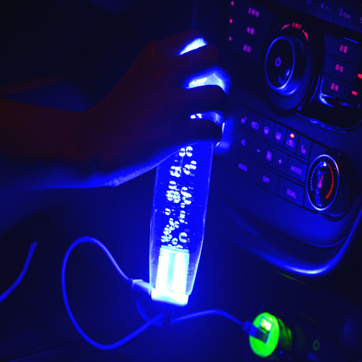 Universal-250mm-12V-Gear-Shift-Knob-Crystal-Bubble-with-Blue-LED-Breathing-Light-1642698