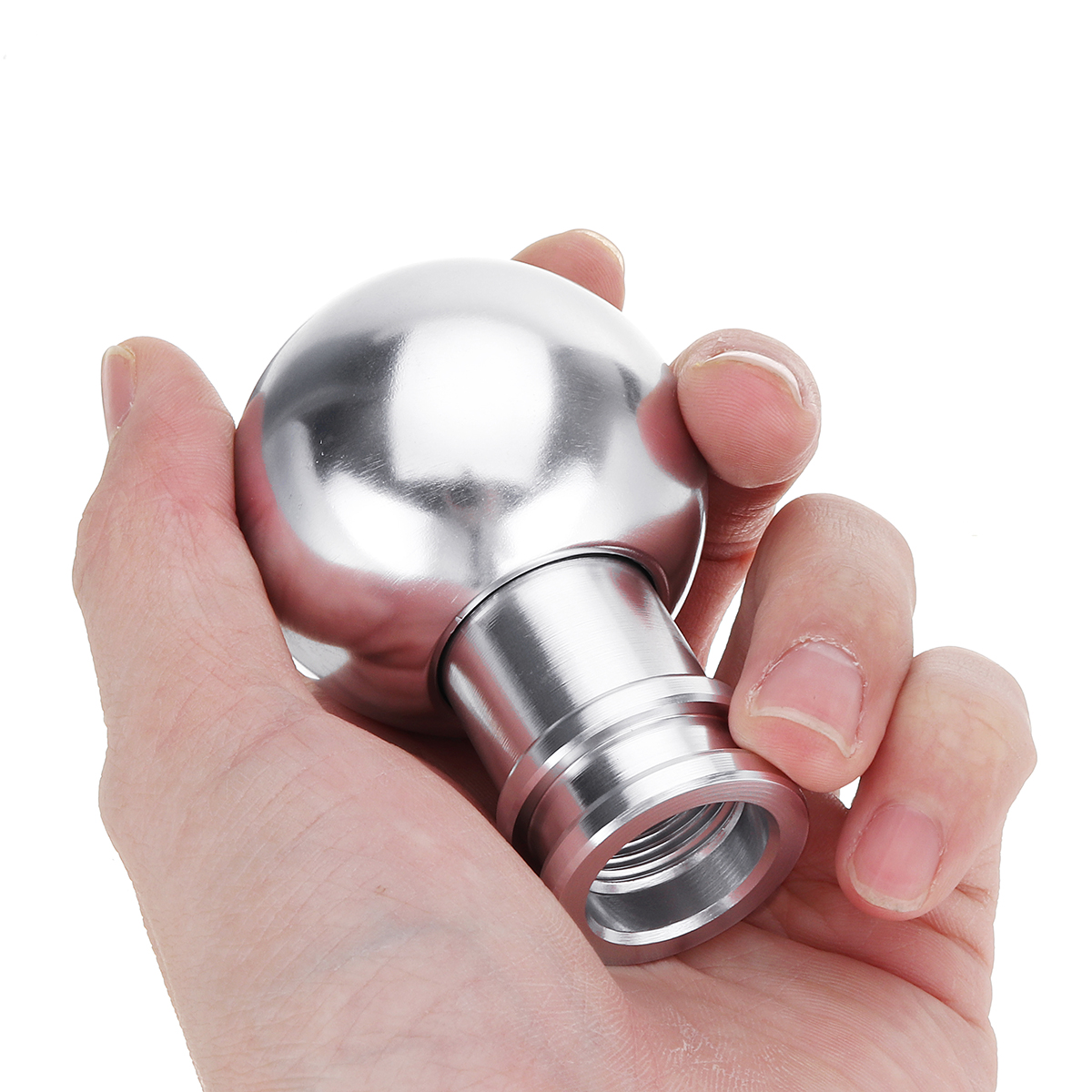 Universal-6-Speed-Car-Aluminum-Alloy-Gear-Shift-Knob-Round-Ball-Shape-1413606