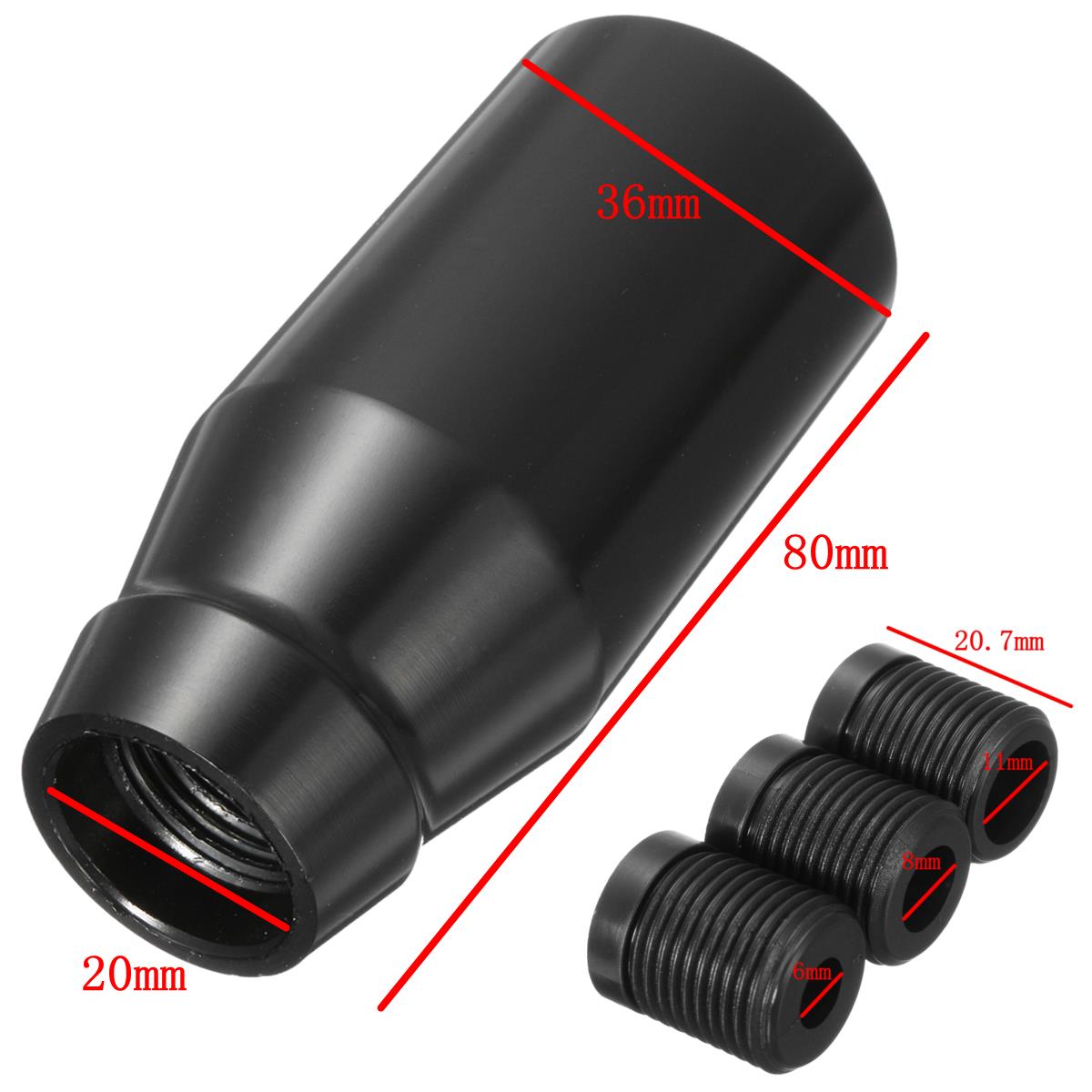 Universal-Aluminum-Auto-Car-Manual-Handle-Stick-Gear-Shift-Shifter-Lever-Knob-1240572