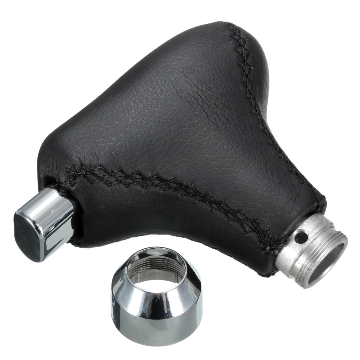 Universal-Automatic-Gear-Shift-Knob-Stick-Lever-Shifter-with-4-Adaptors-For-Car-with-Release-Button-995114