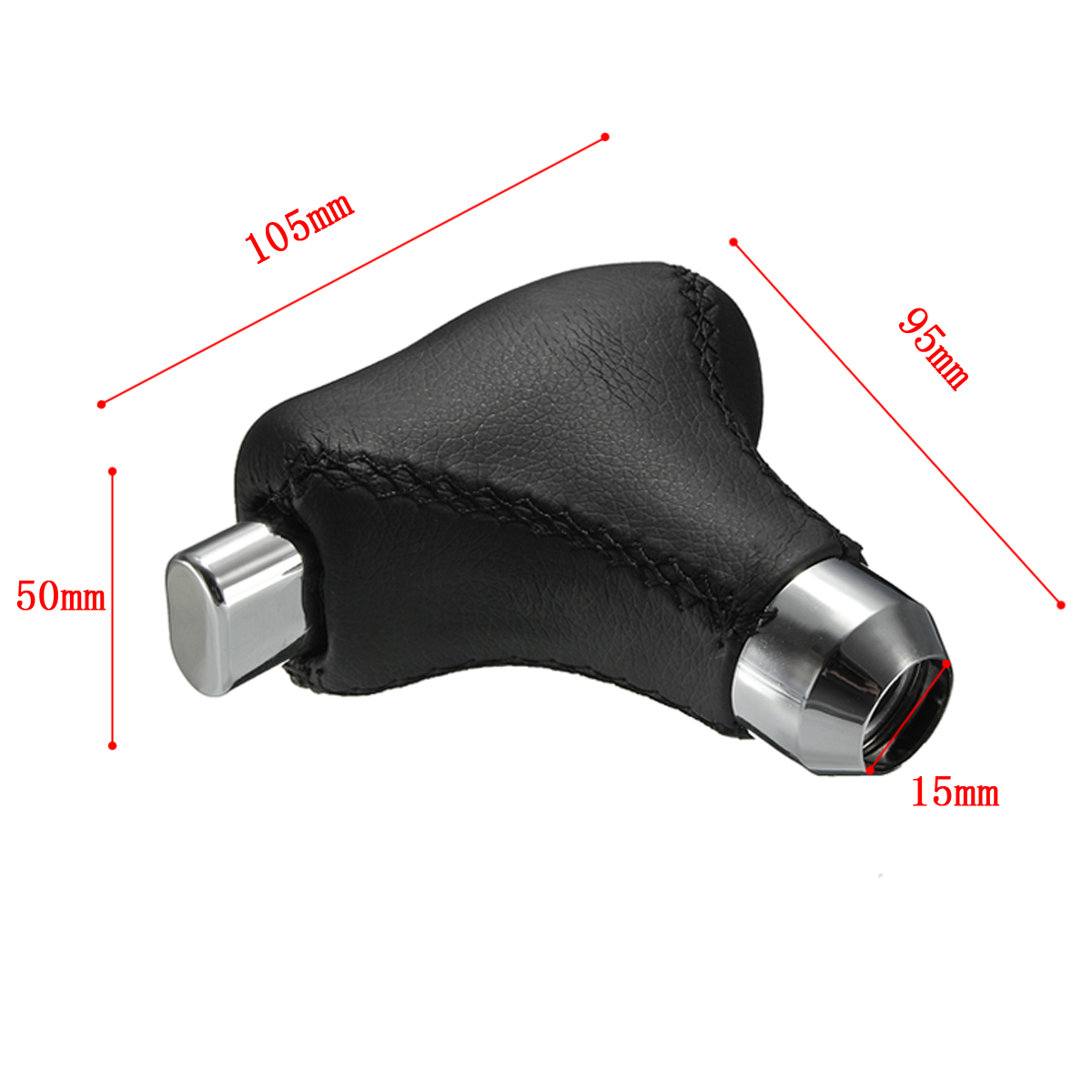 Universal-Automatic-Gear-Shift-Knob-Stick-Lever-Shifter-with-4-Adaptors-For-Car-with-Release-Button-995114