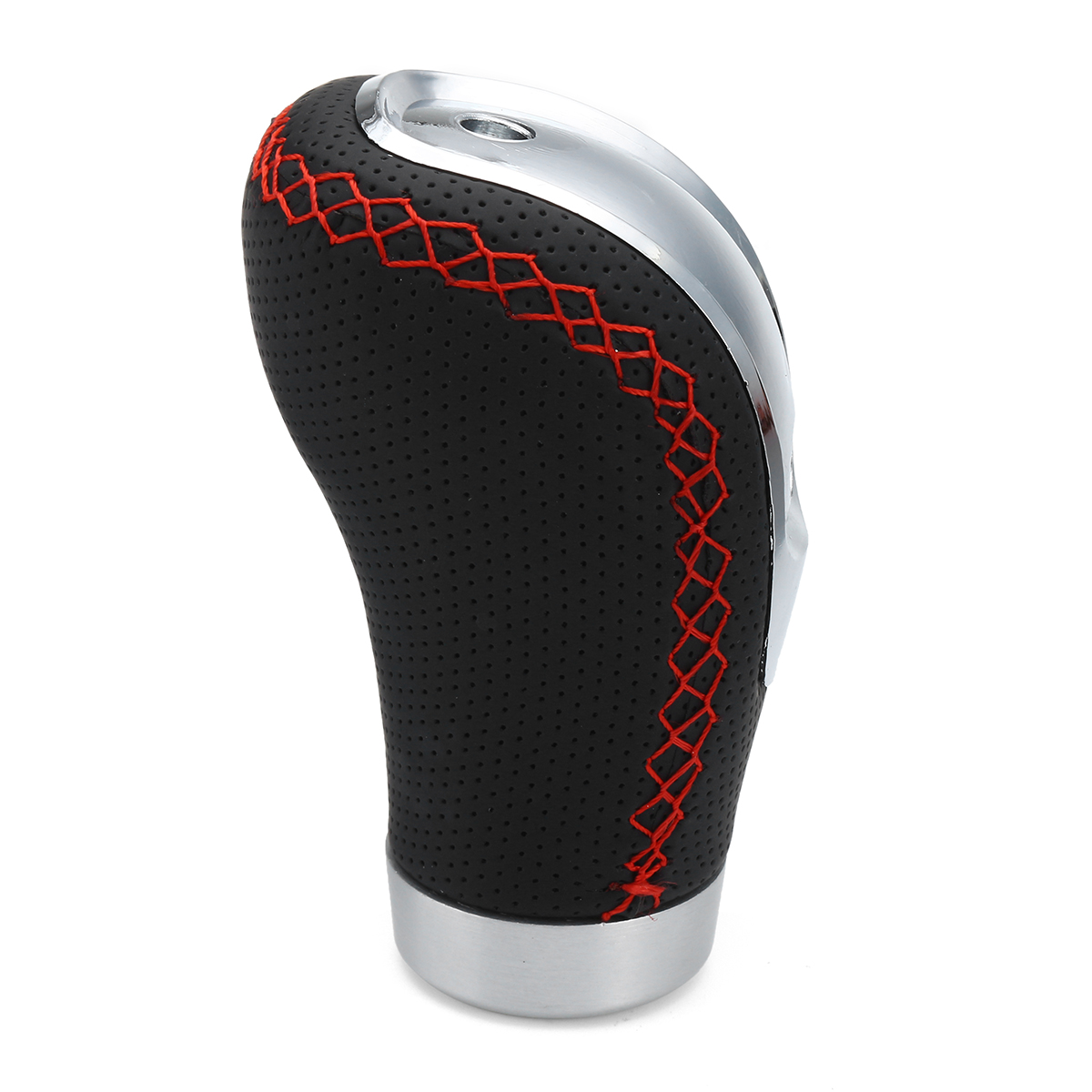 Universal-Black-PU-Leather-Manual-Car-Gear-Shift-Knob-Shifter-Lever-Handle-Stick-1341881