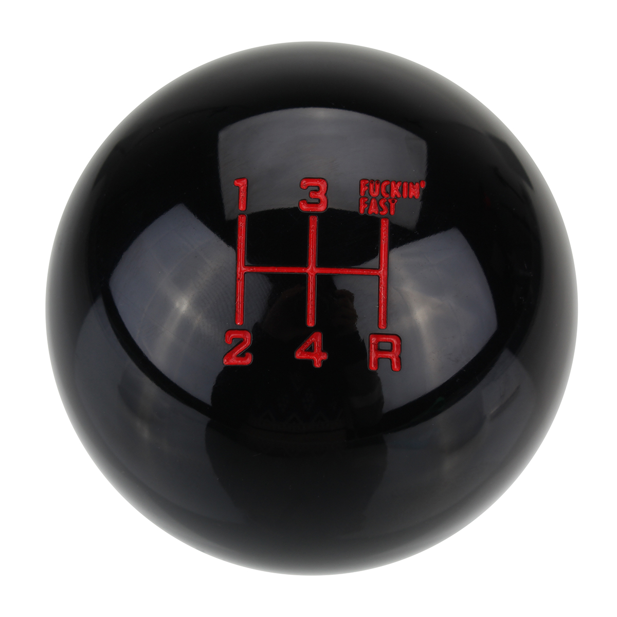 Universal-Car-5-Manual-Speed-Round-Ball-Gear-Shift-Knob-Lever--M10-X-15-Thread-1260750