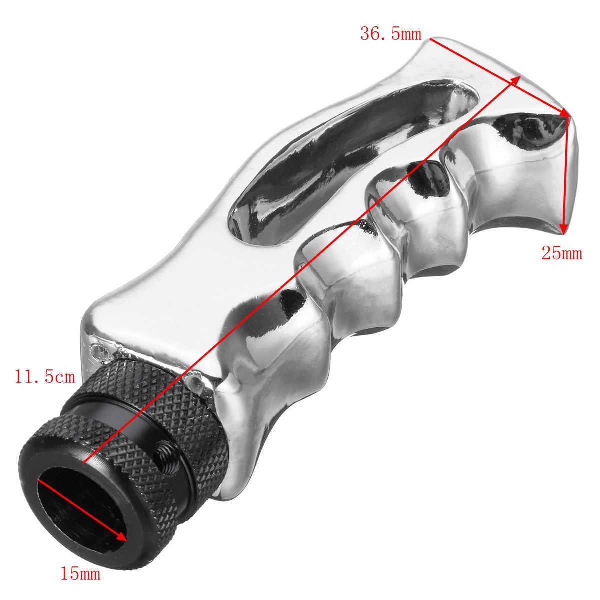 Universal-Car-Manual-Transmission-Gear-Shift-Knob-Skull-Shifter-Lever-Hoses-1403529