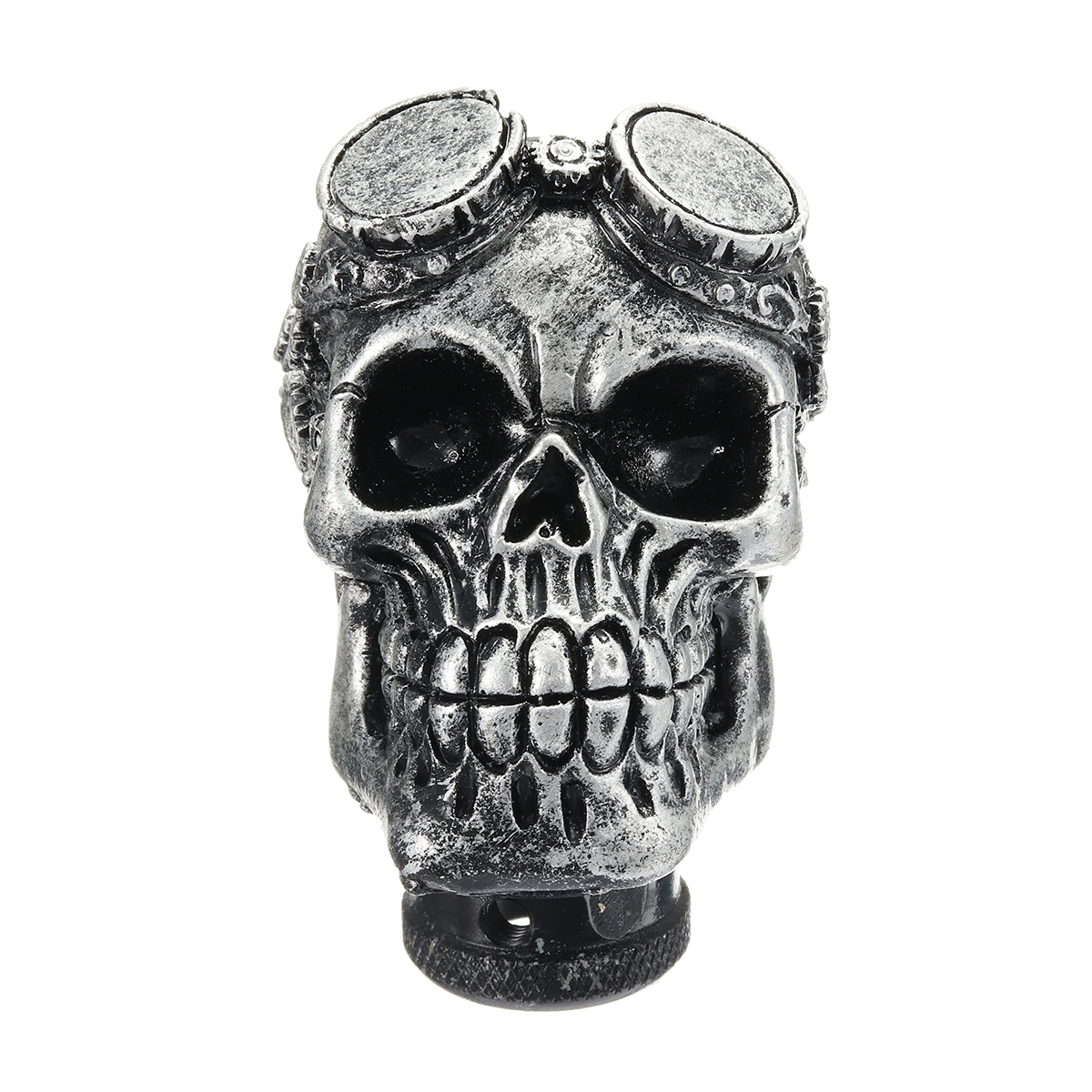Universal-Car-Skull-Head-Transmission-Gear-Shift-Knob-Shifter-Lever-1401823