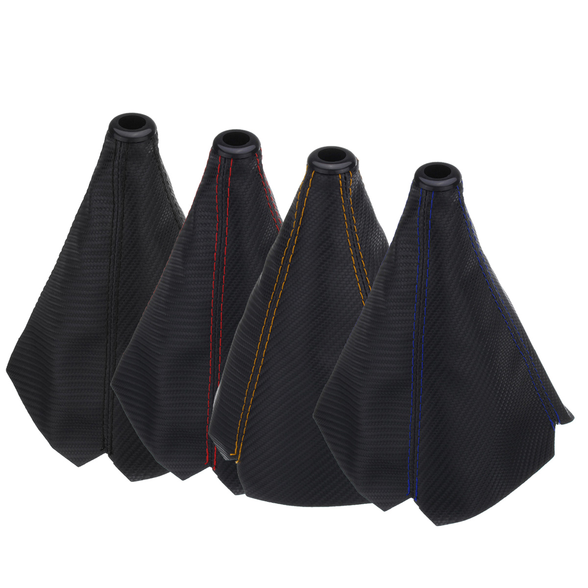Universal-Carbon-Fiber-Gear-Shift-Cover-Knob-Boob-Manual-Shifter-1381945