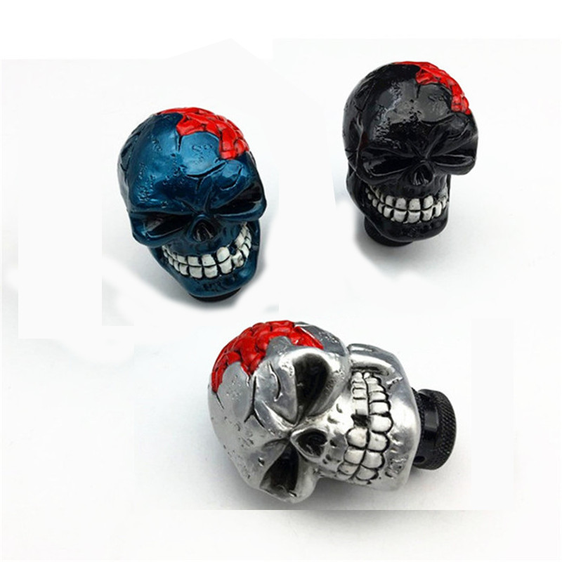 Universal-Gear-Shift-Knob-Manual-Automatic-Gearshift-Shifter-Skull-1657554