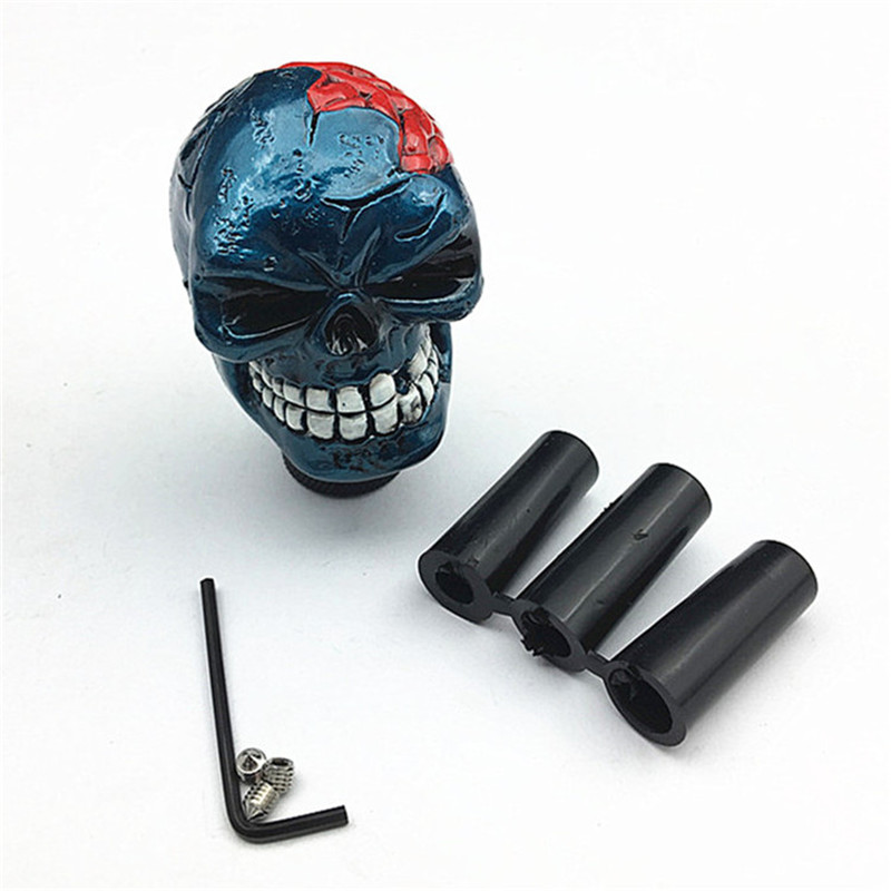 Universal-Gear-Shift-Knob-Manual-Automatic-Gearshift-Shifter-Skull-1657554