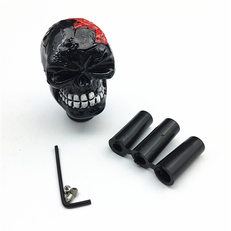 Universal-Gear-Shift-Knob-Manual-Automatic-Gearshift-Shifter-Skull-1657554