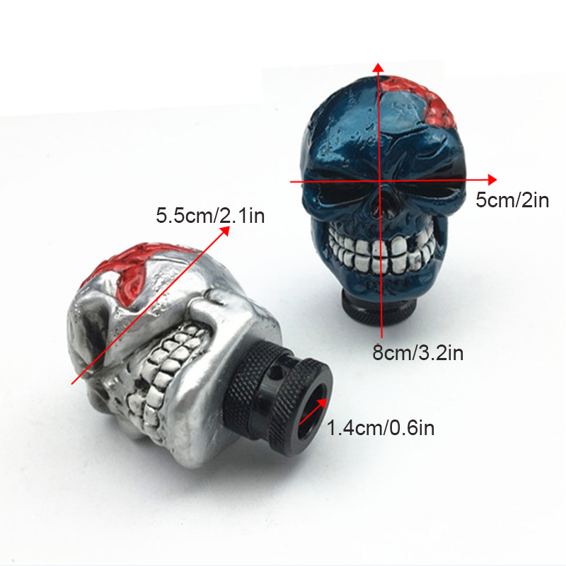 Universal-Gear-Shift-Knob-Manual-Automatic-Gearshift-Shifter-Skull-1657554