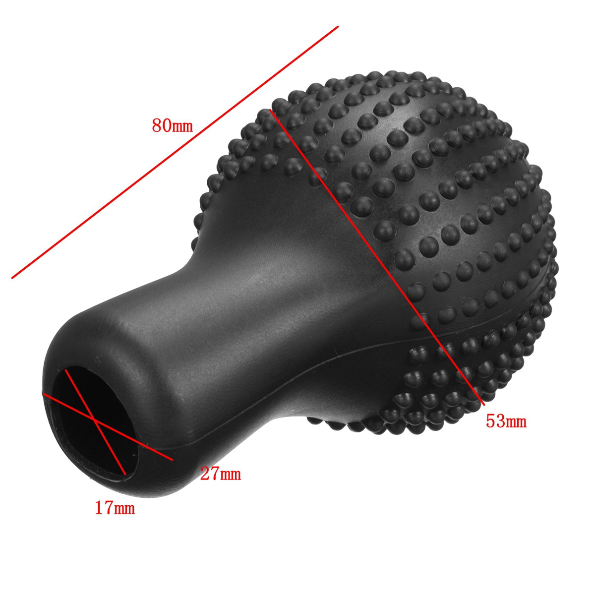 Universal-Silicone-Car-Round-Gear-Shift-Cover-Lever-Knob-Protector-1385753