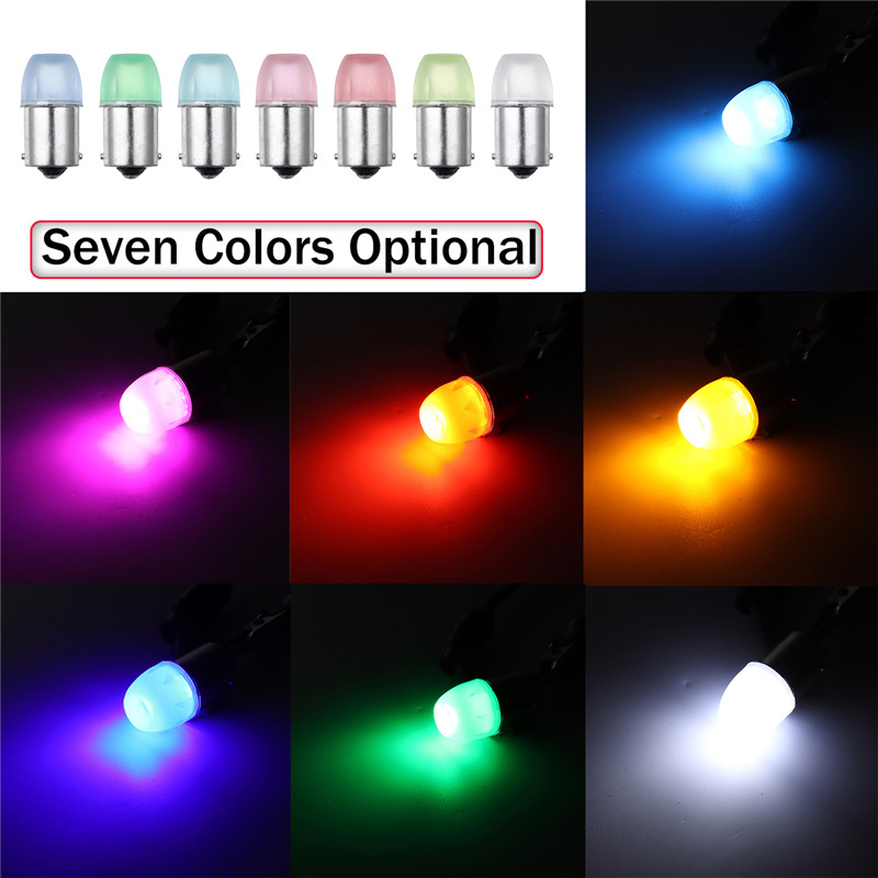 10PCS-1156-BA15S-LED-Reversing-Light-Brake-Turn-Signal-Lamp-Waterproof-Replacement-Bulb-7-Colors-Con-1470641