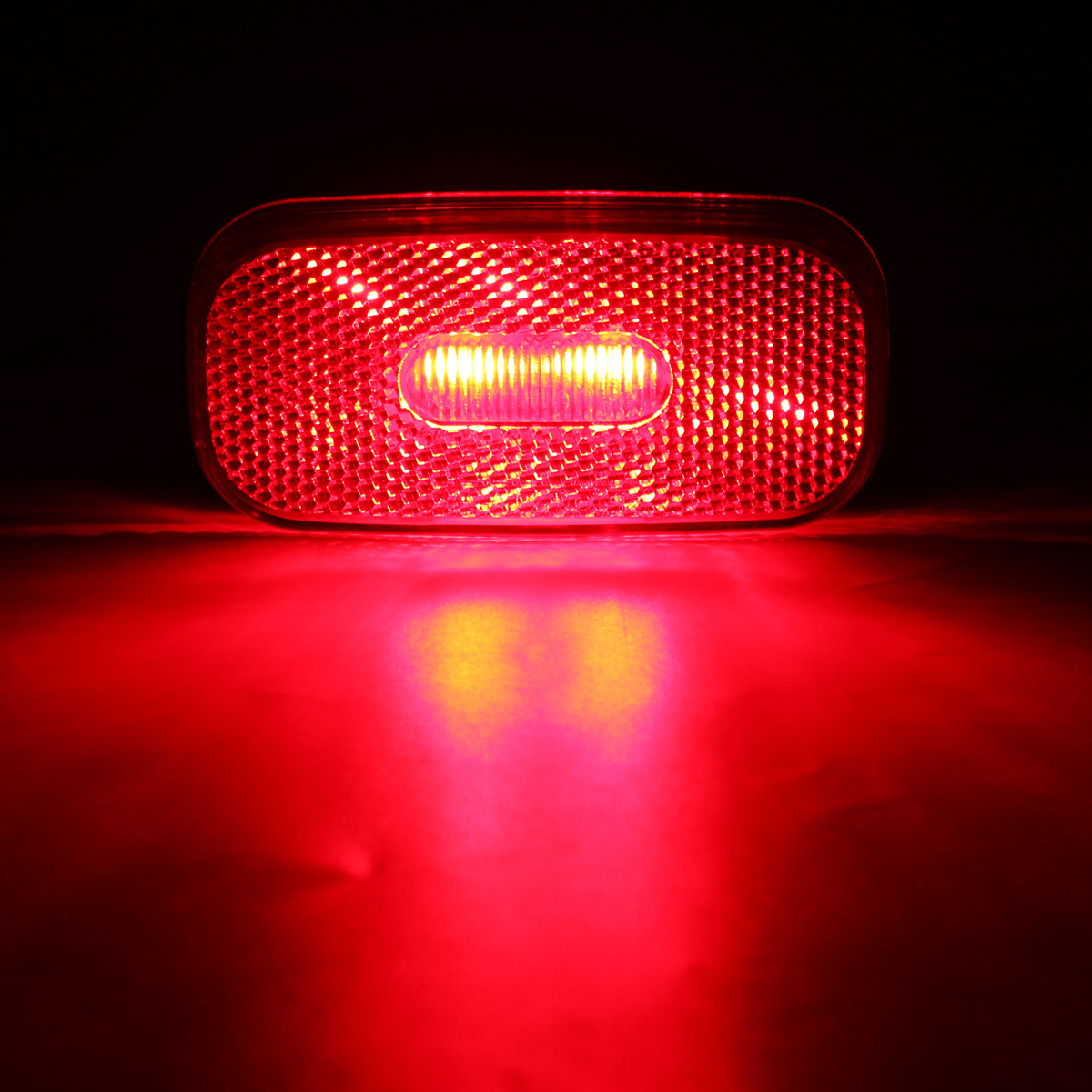 12-24V-LED-Oblong-Side-Marker-Lights-Car-Caravan-RV-Clearance-Indicator-Lamp-Red-1637989