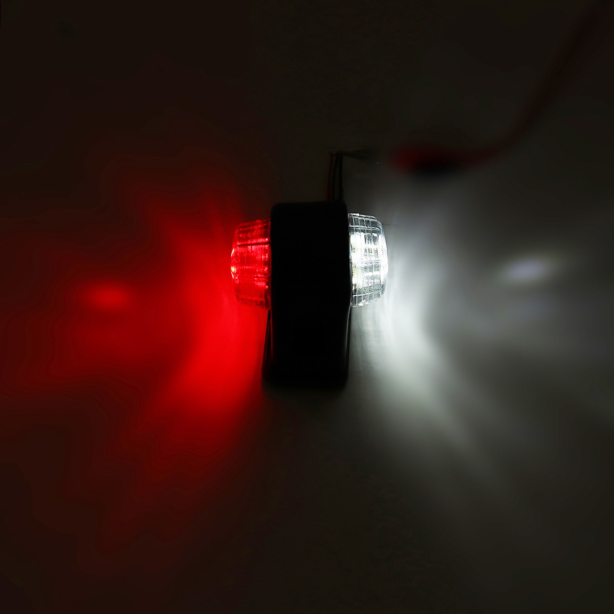 12V-24V-8-LED-Side-Marker-Lights-Indicator-Rubbers-Lamp-RedWhite-For-Trailer-Truck-Caravan-Van-1631267
