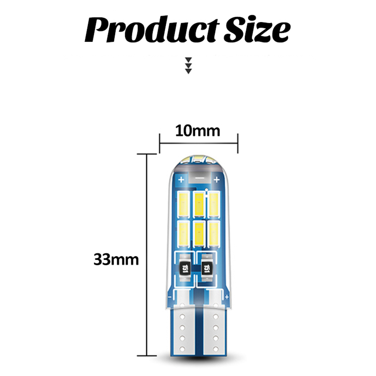 12V-T10-168-194-LED-Car-License-Plate-Lamp-Bulb-Side-Marker-Light-Bright-Universal-1655517
