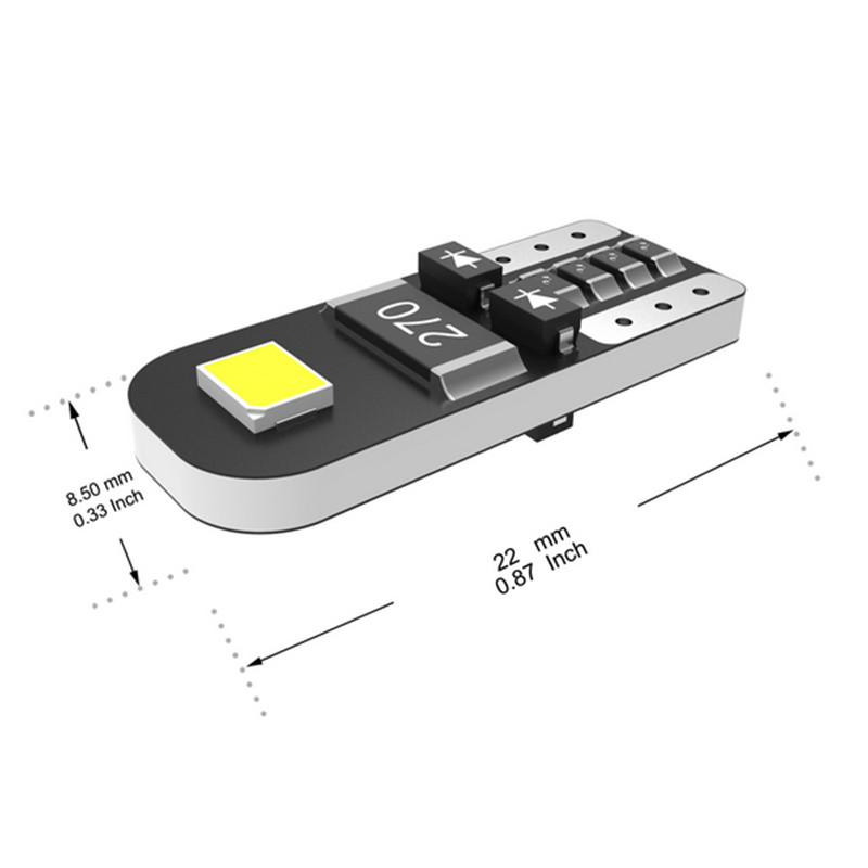 1PCS-T10-2835-SMD-LED-Car-Wedge-Side-Marker-Lights-Map-Dome-License-Plate-Bulb-18W-76LM-1320404