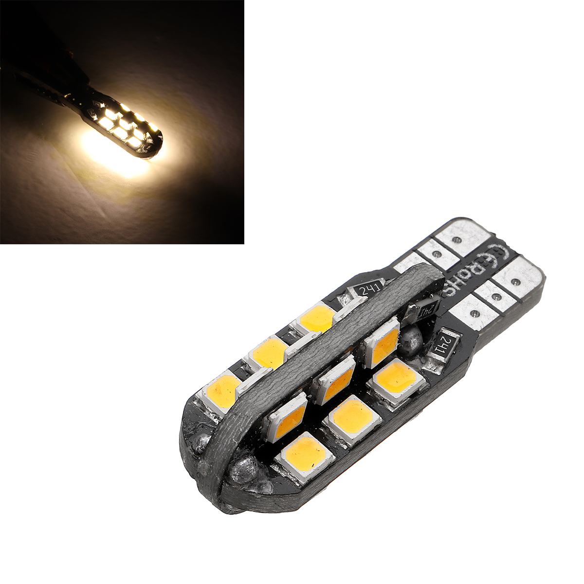 1Pcs-T10-W5W-501-LED-Car-Wedge-Side-Marker-Lights-License-Plate-Bulbs-Canbus-Error-Free-1055988