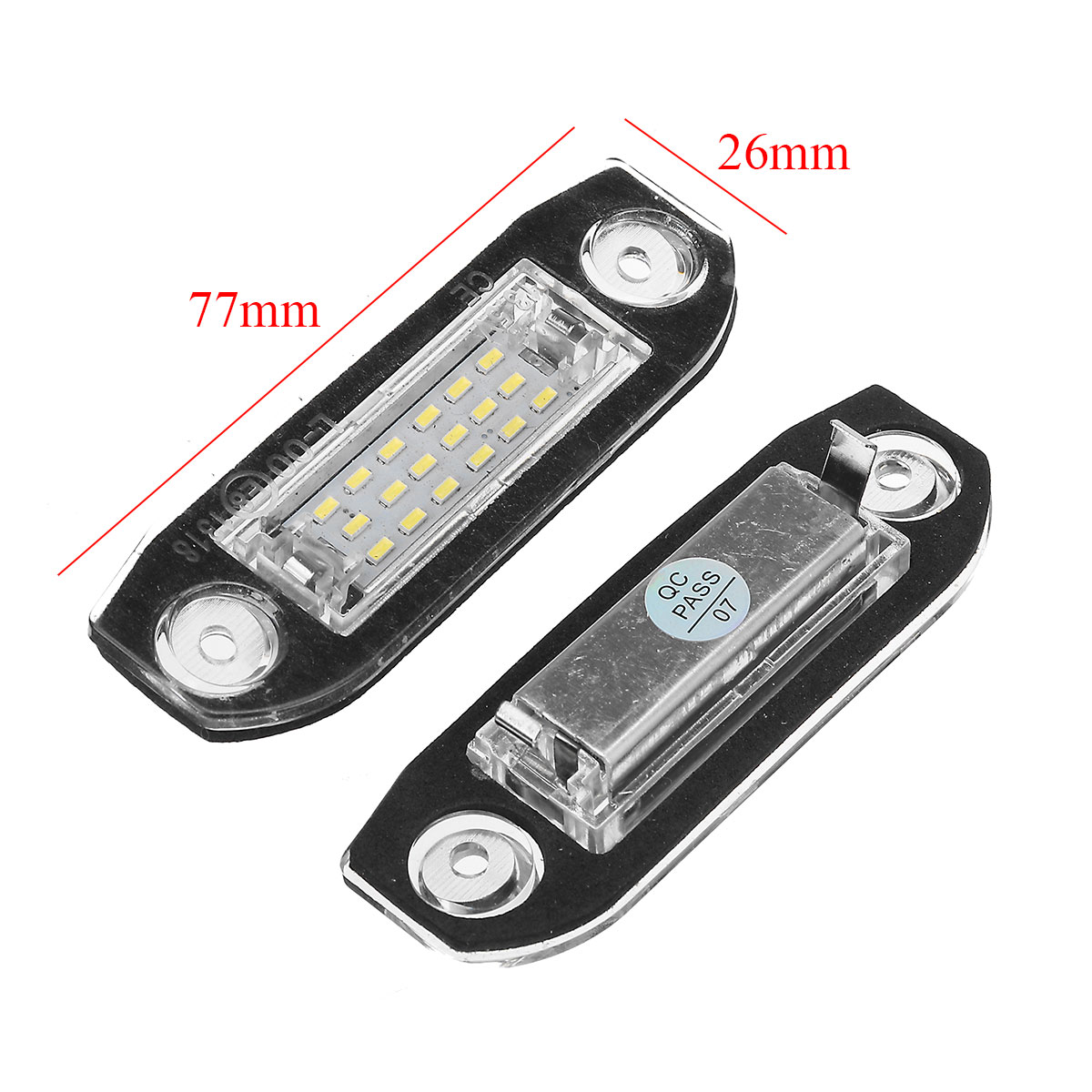 2PCS-18LED-License-Plate-Light-Lamp-Bulb-Error-Free-For-Volvo-S40-S60-S80-V50-XC70-1720152