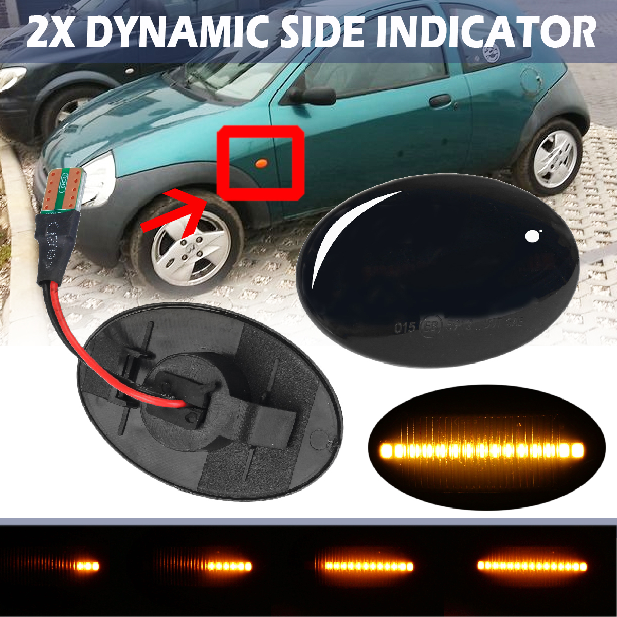 2PCS-Dynamic-Black-Side-Indicator-LED-Repeater-Light-For-Ford-Transit-Tourneo-Fiesta-Ka-Mondeo-1813009