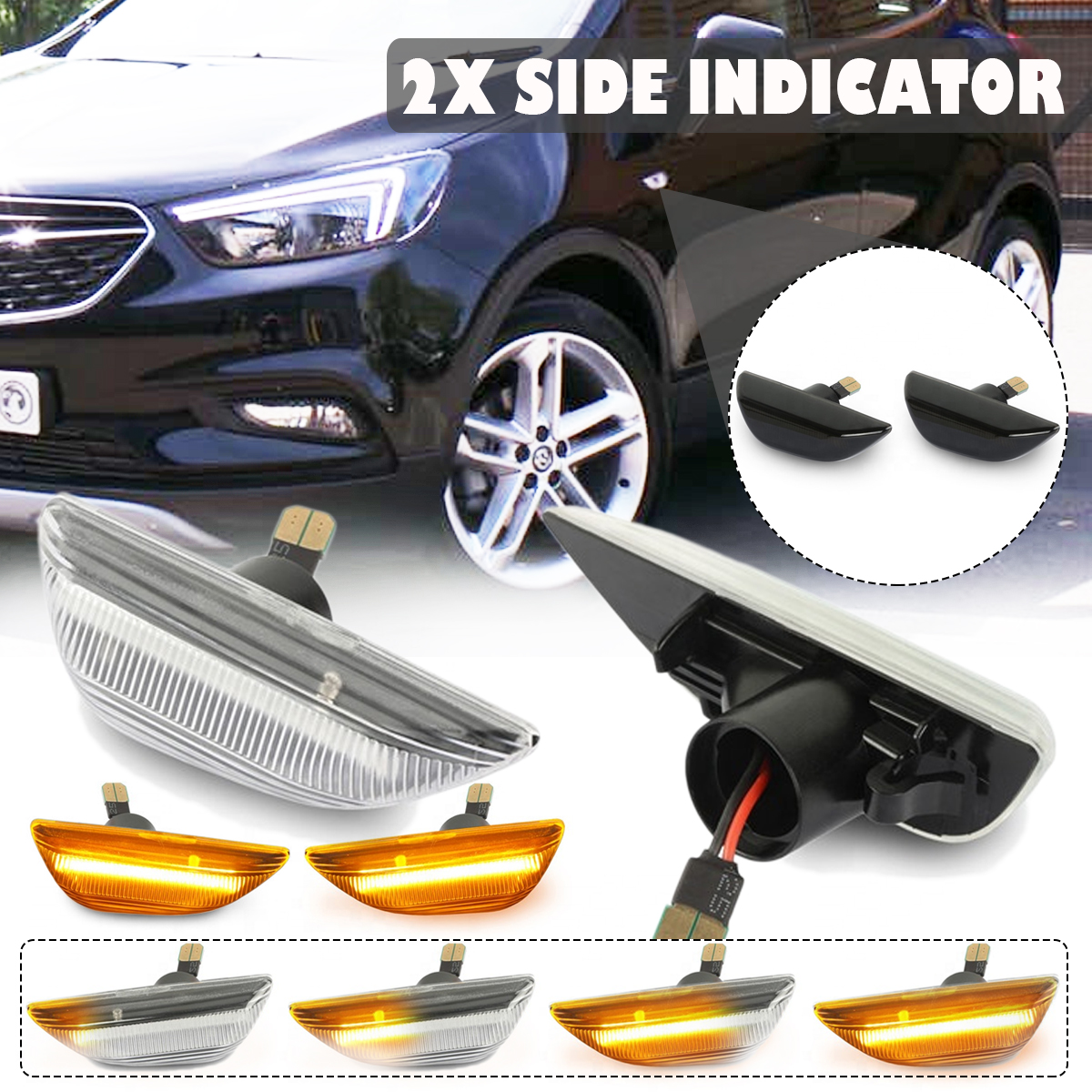 2PCS-Dynamic-LED-Side-Indicator-Repeater-Light-For-Opel-Vauxhall-Mokka-X-Chevrolet-1723286