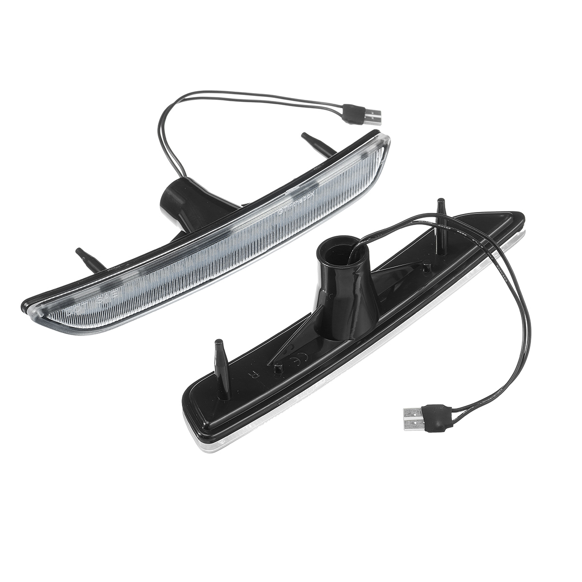 2PCS-Front-Side-Marker-Lights-Clear-Lens-Amber-LED-Lamp-For-Ford-Mustang-10-14-1710915