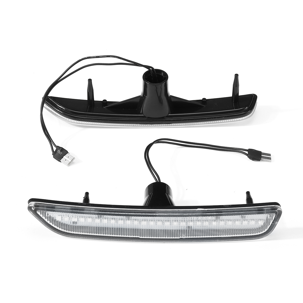 2PCS-Front-Side-Marker-Lights-Clear-Lens-Amber-LED-Lamp-For-Ford-Mustang-10-14-1710915