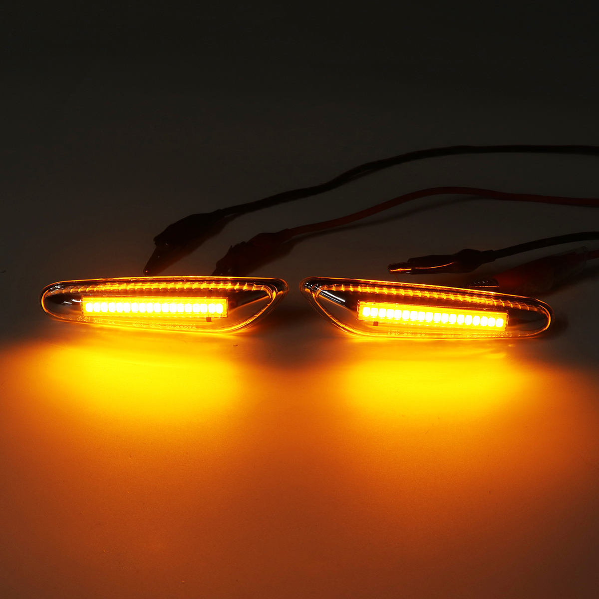 2PCS-LED-Side-Marker-Lights-Lamps-Amber-Color-for-BMW-E36-E46-E60-E61-E90-E81-E84-E83-E53-1414219