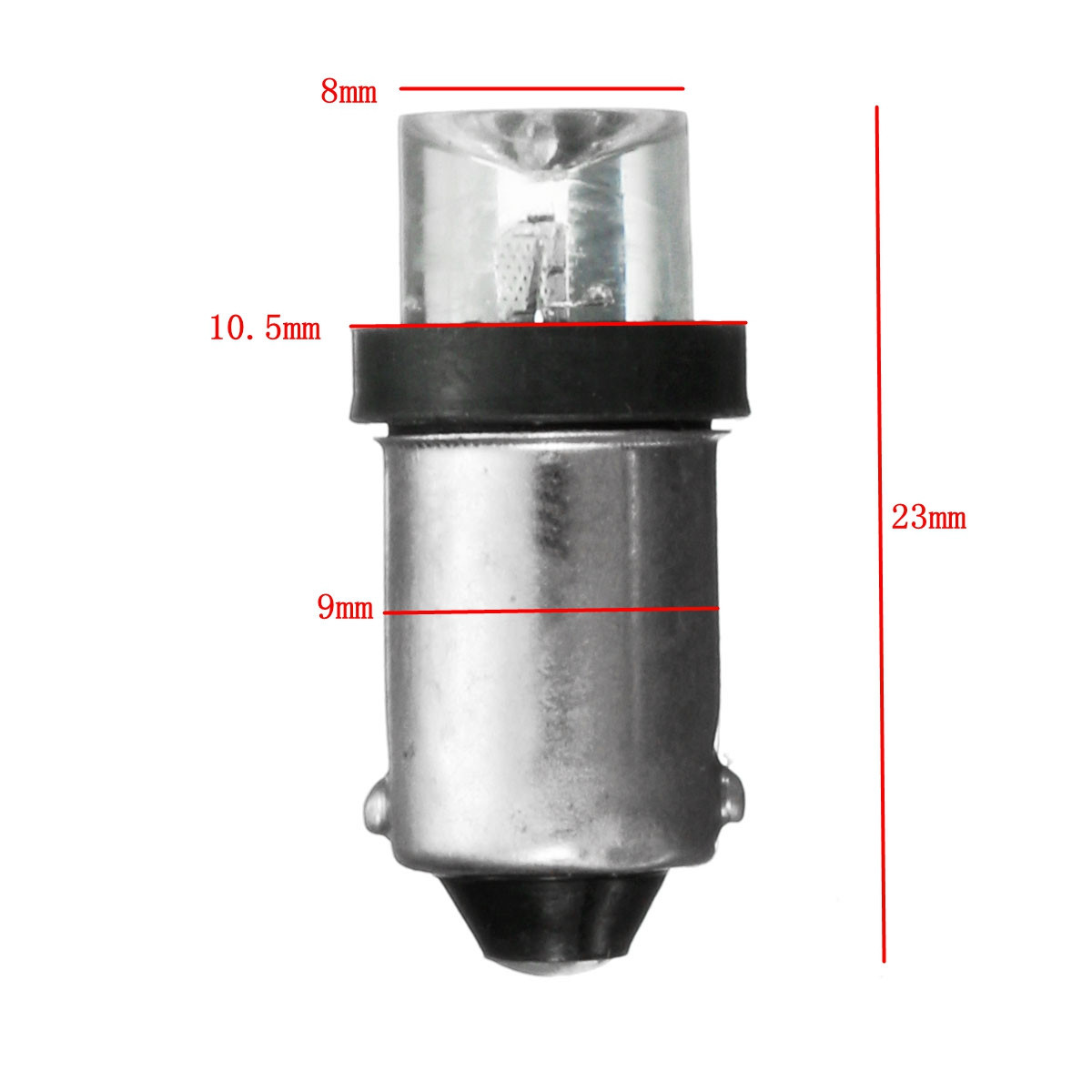2Pcs-BA9S-Colorful-5Lm-01W-1SMD-LED-Side-Indicator-Light-Side-Light-Bulb-1064452