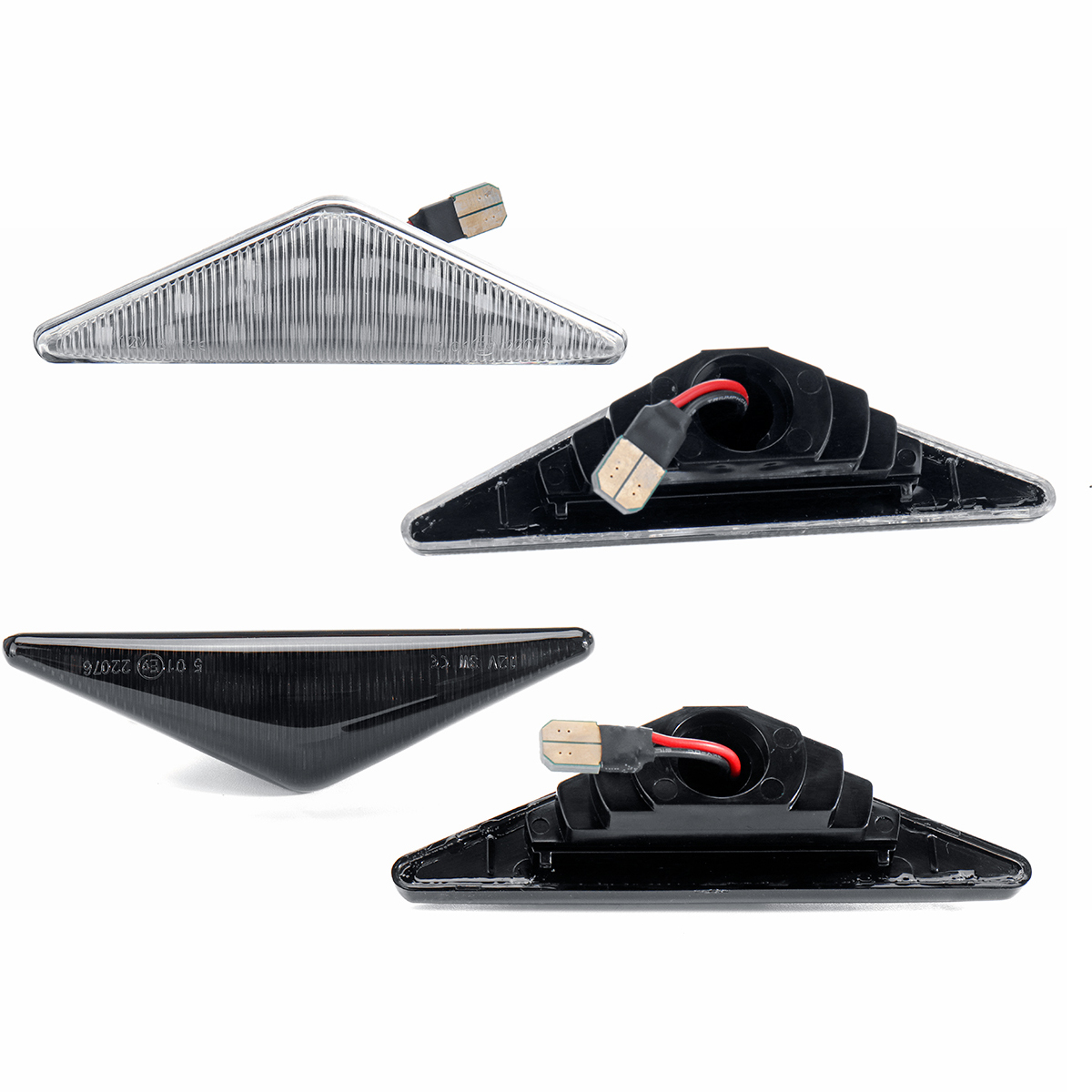 2Pcs-Car-Side-Indicators-Singanl-Lights-Turn-Lamps-Clear-Black-For-Ford-FocusMondeo-1685773