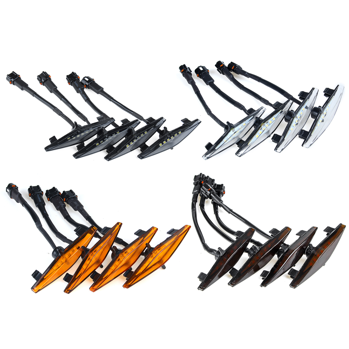 4PcsSet-Car-Front-Grille-LED-Lights-Kit-With-Wiring-Harness-For-Toyota-4-Runner-2014-2019-1661862