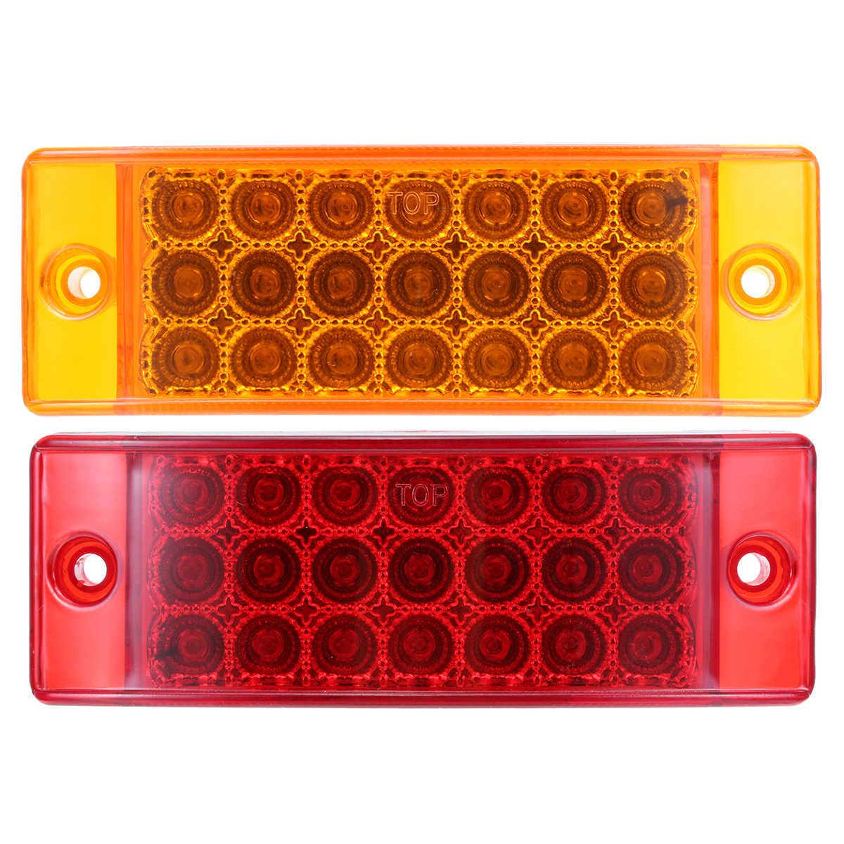 6Inch-12V-2W-02A-21LED-Car-Rectangle-Side-Marker-Lights-Indicator-Lamp-for-Truck-Trailer-1318454