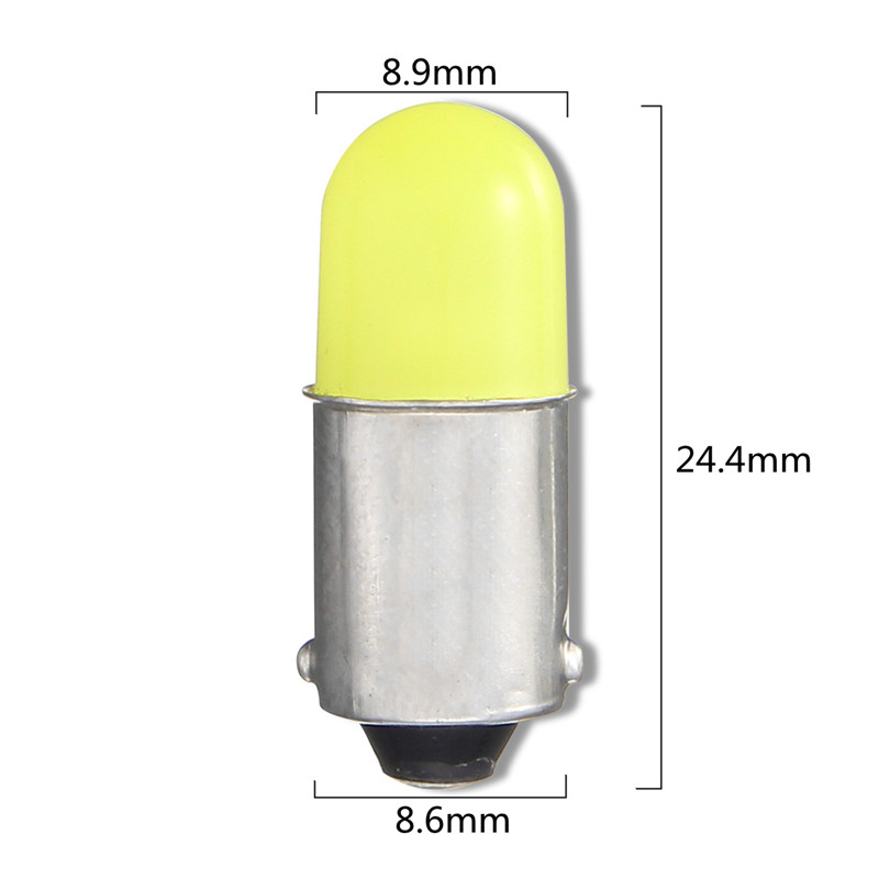 BA9S-COB-LED-Car-Turn-Signal-lights-Silicone-Brake-Bulb-05W-30LM-DC12V-White-1PCS-1396390