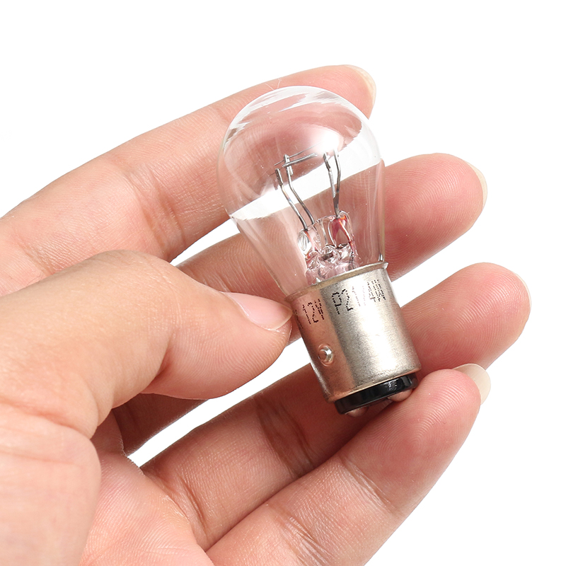 BLICK-P214W-S25-12V-214W-BAZ15D-Car-Brake-Light-Halogen-Quartz-Glass-Backup-Light-Bulb-1185308