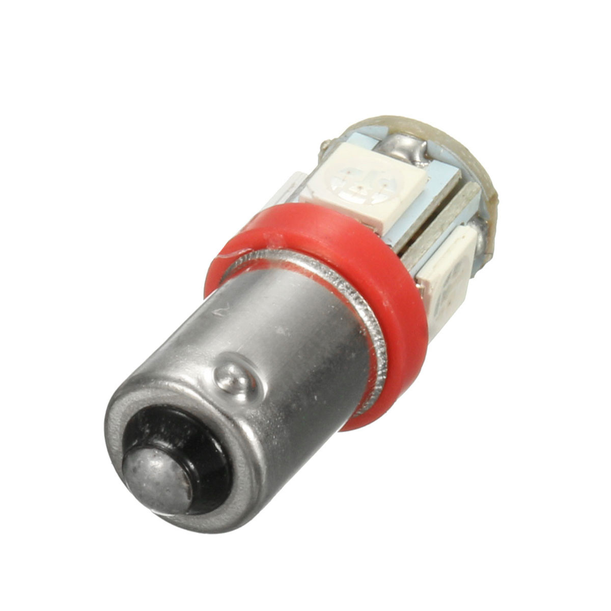 Car-12V-5-SMD-LED-Ba9s-T4W-W5W-T10-Indicator-Light-Bulb-Lamp-5-Color-1055991
