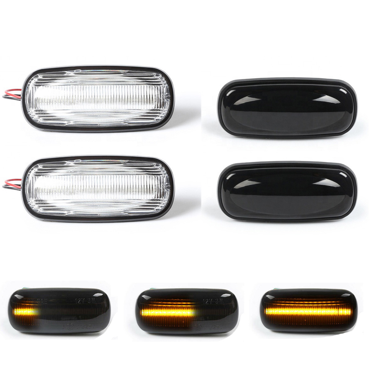 Dynamic-Amber-LED-Side-Marker-Lights-Repeaters-Lamp-Turn-Signal-for-Land-Rover-Discovery-2-Defernder-1616208