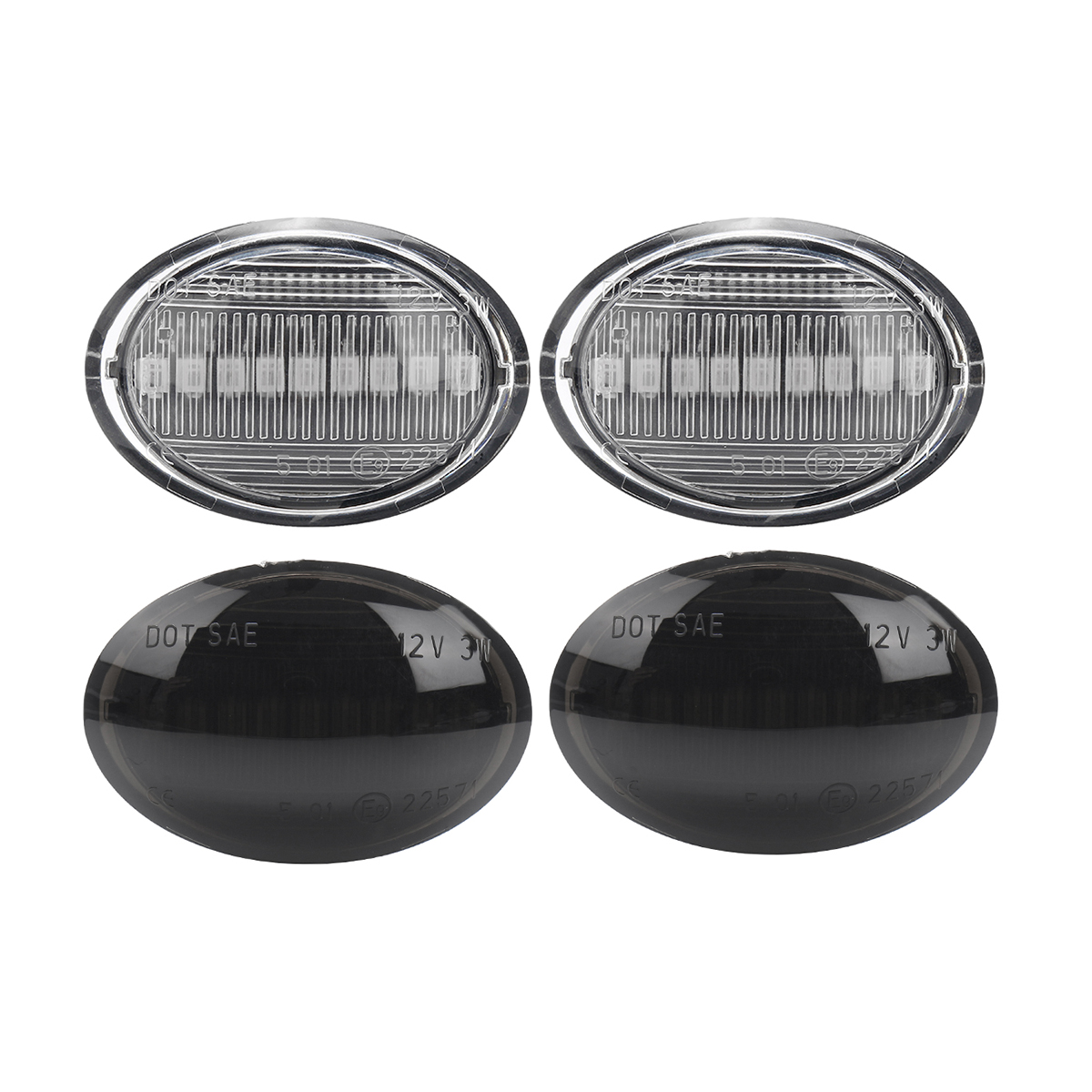 Dynamic-Flowing-LED-Side-Marker-Indicator-Repeater-Lights-Lamps-Amber-2PCS-for-Alfa-Fiat-Ford-Lancia-1552679