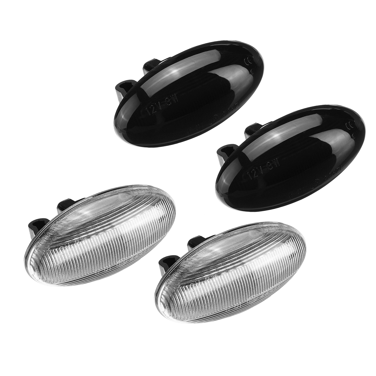 Dynamic-Flowing-LED-Side-Marker-Indicator-Repeaters-Lights-Amber-for-Peugeot-107-108-206-306-307-407-1560195