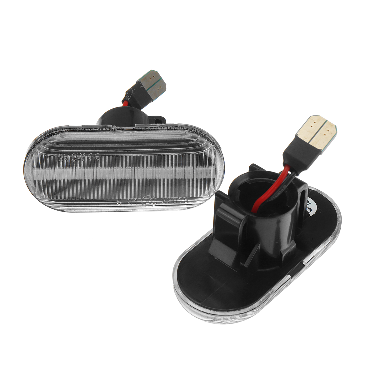 Dynamic-Flowing-LED-Side-Marker-Lights-Repeater-Bulbs-Yellow-Pair-for-Nissan-Opel-Renault-Smart-1607888