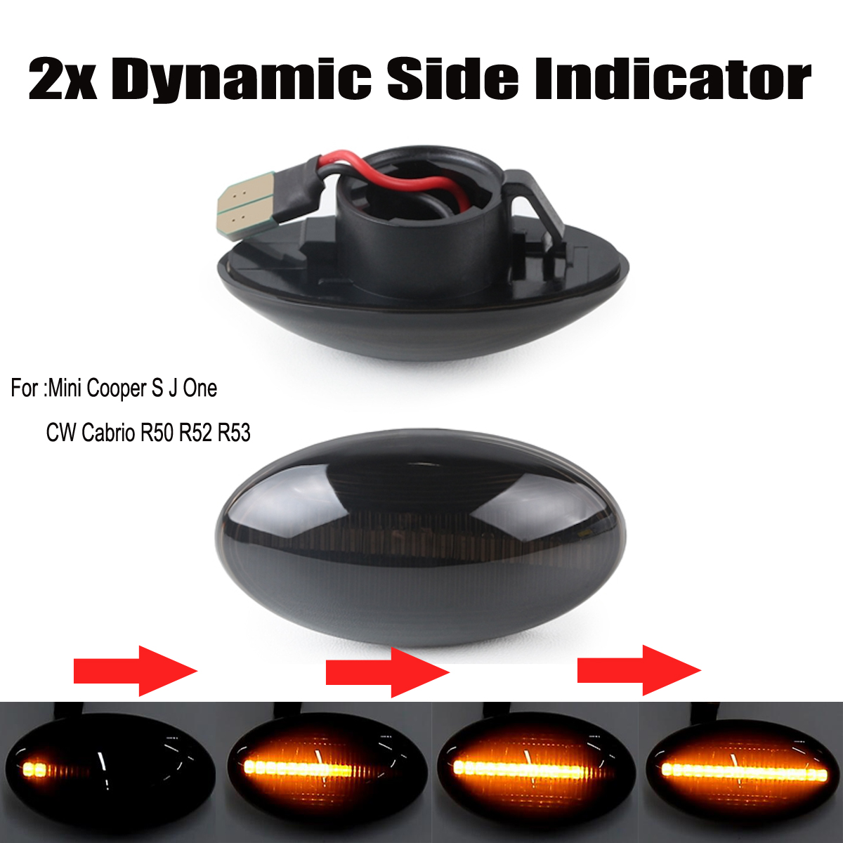 Dynamic-LED-Side-Marker-Lights-Amber-Color-for-MINI-Cooper-R50-R52-R53-1586028